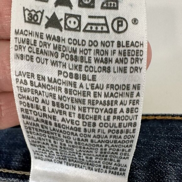 Levis 559 Jeans Blue Relaxed Straight 33x30 Baggy Cotton Medium Wash - Picture 4 of 11